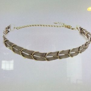 Ettika Punk Pony Braided Choker Necklace